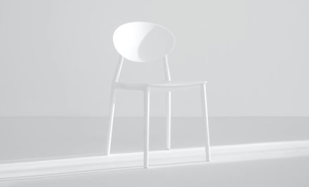 a white chair